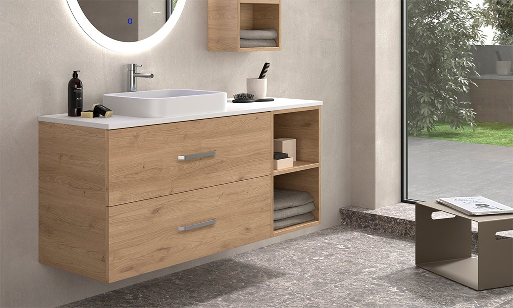 Mueble de baño Teide acabado Gold